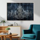 Dark Chandelier Wall Art Canvas Print by MyGreatCanvas | Canvas Wall Art Prints | Photo Prints & Wall Decor