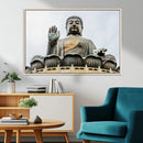 Buddha Statue Wall Art Canvas Print