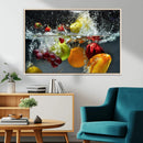 Kithen Vegetables World Wall Art Canvas Print