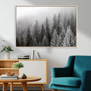 Big Foggy Forest and Misty Trees Forest Wall Art Canvas by MyGreatCanvas | Canvas Wall Art Prints | Photo Prints & Wall Decor