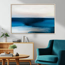 Dark Blue Abstract Wall Art Canvas Print by MyGreatCanvas | Canvas Wall Art Prints | Photo Prints & Wall Decor