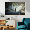 Cycling Road Bike in the Morning, Cycling Road Bike Canvas by MyGreatCanvas | Canvas Wall Art Prints | Photo Prints & Wall Decor