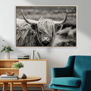 Cow Focus Canvas Wall Art Print by MyGreatCanvas | Canvas Wall Art Prints | Photo Prints & Wall Decor