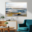 Abstract Landscape Wall Art Canvas | 3 Panel Modern Blue, by MyGreatCanvas | Canvas Wall Art Prints | Photo Prints & Wall Decor