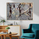 Abstract African Womens Art Canvas Print by MyGreatCanvas | Canvas Wall Art Prints | Photo Prints & Wall Decor