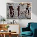 African American Wall Art – Elegant African Women Canvas