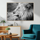 Lion Wall Art Canvas Print – Framed Majestic Wildlife by MyGreatCanvas | Canvas Wall Art Prints | Photo Prints & Wall Decor