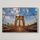 Brooklyn Bridge Manhattan Wall Art Canvas Print by MyGreatCanvas | Canvas Wall Art Prints | Photo Prints & Wall Decor