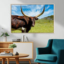 Longhorn and Cow Wall Art, Country Cow Wall Decor Canvas by MyGreatCanvas | Canvas Wall Art Prints | Photo Prints & Wall Decor