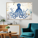 Octopus Canvas Wall Art | Coastal Marine Life Artwork for by MyGreatCanvas | Canvas Wall Art Prints | Photo Prints & Wall Decor