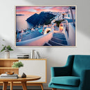 Santorini Island Wall Art Canvas Print by MyGreatCanvas | Canvas Wall Art Prints | Photo Prints & Wall Decor