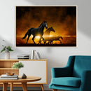 Horse Wall Art Canvas Print, Multi Panel Animal Canvas Print