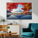 Mount Fuji Canvas Wall Art Japan Autumn Mountain Canvas