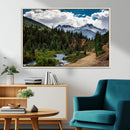 San Juan Nal Forest Wall Art Landscape Canvas Print