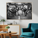 American Football Wall Art Canvas Print Framed Stadium Sport by MyGreatCanvas | Canvas Wall Art Prints | Photo Prints & Wall Decor
