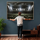 American Football Stadium Wall Art Canvas Print, Stadium