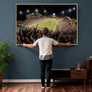 Washington-Grizzly Stadium Canvas Wall Art – Exciting Game
