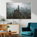 Disney Castle Wall Art Canvas Print, Living Kids Home Room
