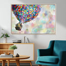 Up Pixar Poster, Look Up Pixar Wall Art, Up Pixar Canvas,