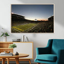 Oregon Ducks Football Team Print - Eugene Autzen Stadium