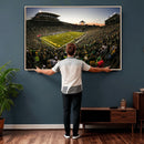 Oregon Stadium Canvas Wall Art - Captivating Game Day Scene