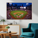 St. Louis Cardinals Baseball Team Print - Busch Stadium Wall by MyGreatCanvas | Canvas Wall Art Prints | Photo Prints & Wall Decor