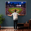 St. Louis Cardinals Baseball Team Print - Busch Stadium Wall