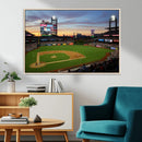 Citizens Bank Park Philadelphia Phillies Wall Art Canvas |