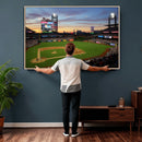 Citizens Bank Park Philadelphia Phillies Wall Art Canvas |