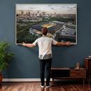 Columbus Crew Soccer Team Print - Columbus Crew Stadium Wall