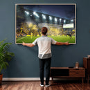 Columbus Crew Stadium Match Triple Canvas Wall Art - Dynamic