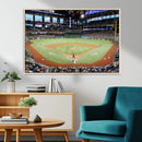 Texas Rangers Baseball Team Print - Arlington Globe Life