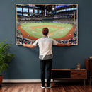 Texas Rangers Baseball Team Print - Arlington Globe Life