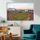 Cincinnati Reds Baseball Print Canvas- Cincinnati