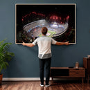 New England Patriots Team Print Wall Art- Foxborough