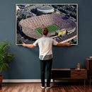 Michigan Wolverines Football Team Print - Ann Arbor Michigan