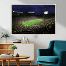 Michigan Wolverines Football Canvas Wall Decor, Football