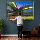 Milwaukee Brewers Baseball Team Print Canvas- American