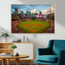 St. Louis Cardinals Baseball Team Print - Busch Stadium Wall