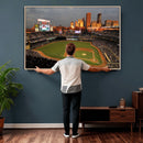 Minnesota Twins Baseball Team Print - Minneapolis Target