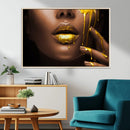 African American Art Black Woman Canvas Print, African Wall