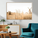 Vintage Farmhouse Triptych Wall Art – Giclée Canvas