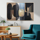 Minimalist Wabi Sabi Abstract Geometric Wall Art Canvas
