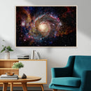Nebula and Galaxies in Space Wall Art Canvas Print, Spiral