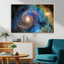 Spiral Galaxy Wall Art Canvas Print