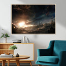 Avengers Planet Wall Art Canvas Print