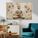 Serene Buddha Wall Art | Yoga Room Decor and Meditation Wall