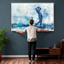Golf Swing Wall Art Canvas Print - Sports-Inspired