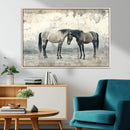 Chines Style Majestic Horses Wall Art | Ready to Hang and