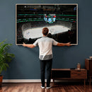 American Airlines Center Dallas Stars Wall Art Canvas Print